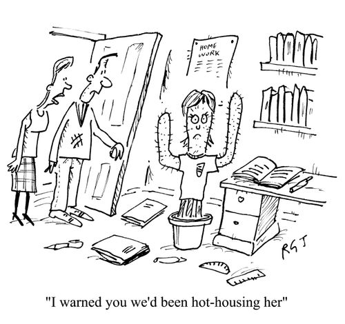 'I warned you we'd been hot-housing her.'