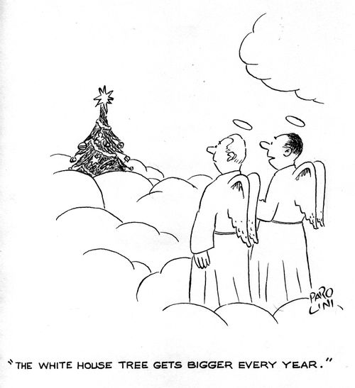 'The White House Tree Gets Bigger Every Year.'