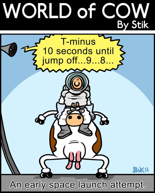 An early space launch attempt.