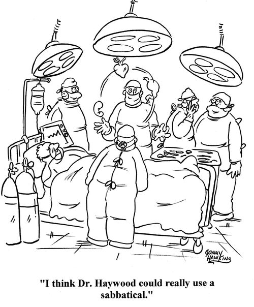 Nurse about surgeon juggling organs: 'I think Dr. Haywood could really use a sabbatical.'