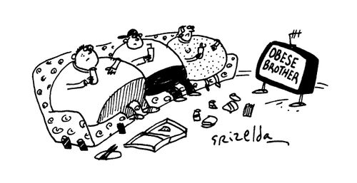 'Obese brother'.