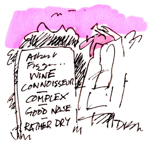 Epitaph - Wine Connoisseur, complex, good nose, rather dry.