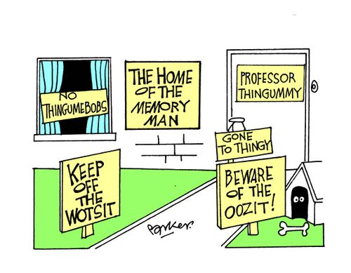 The home of the memory man.