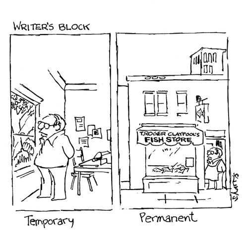 Writers's Block - Temporary/Permanent.