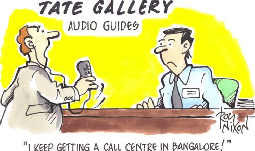 'I keep getting a call centre in Bangalore!'