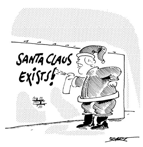 Santa Claus Exists!