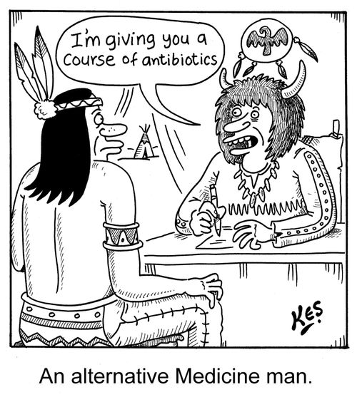 An alternative Medicine man.