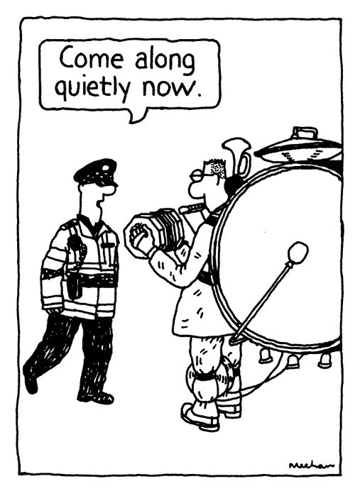 'Come along quietly now.'