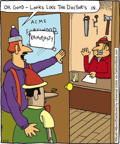 Oh, good - Looks like the doctor's in.