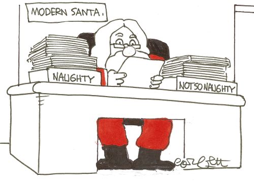 Modern Santa: 'Naughty...not so naughty'