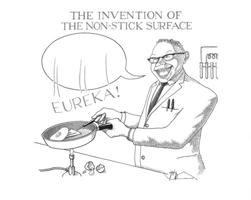 The Invention of the Non-stick Surface