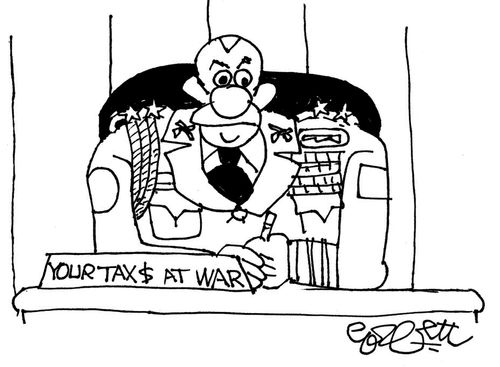 Your tax $ at WAR.