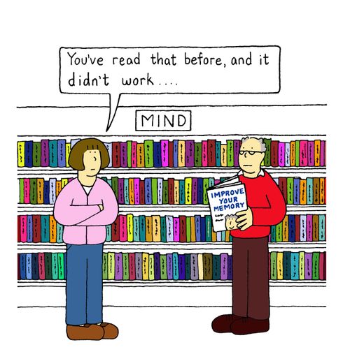 'You've read that before and it didn't work....'