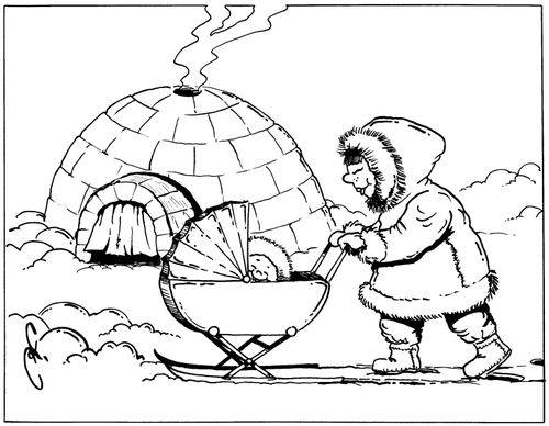 Eskimo pram
