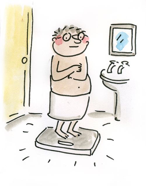 Bad news from the scales.