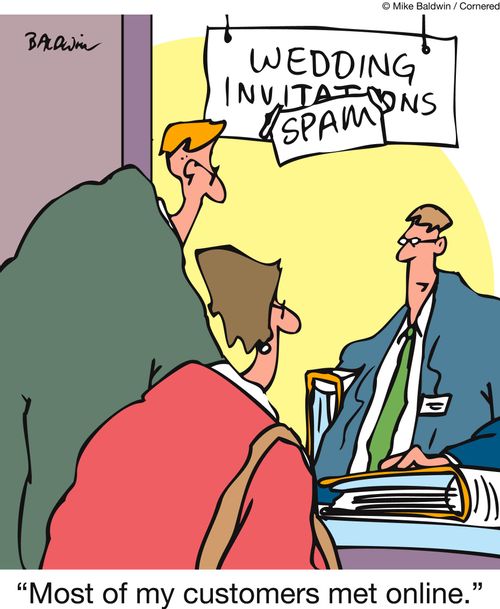 'Most of my customers met online.'