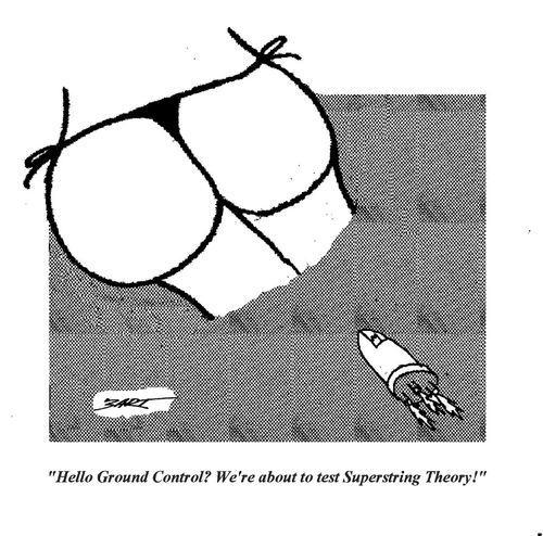 'Hello ground control? We're about to test Superstring theory!'