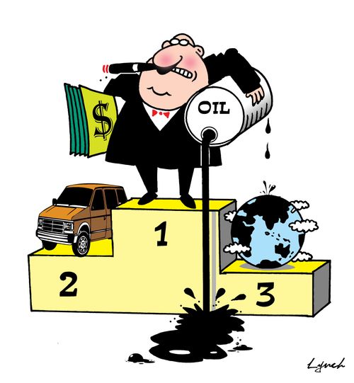 Oil Always Comes First.