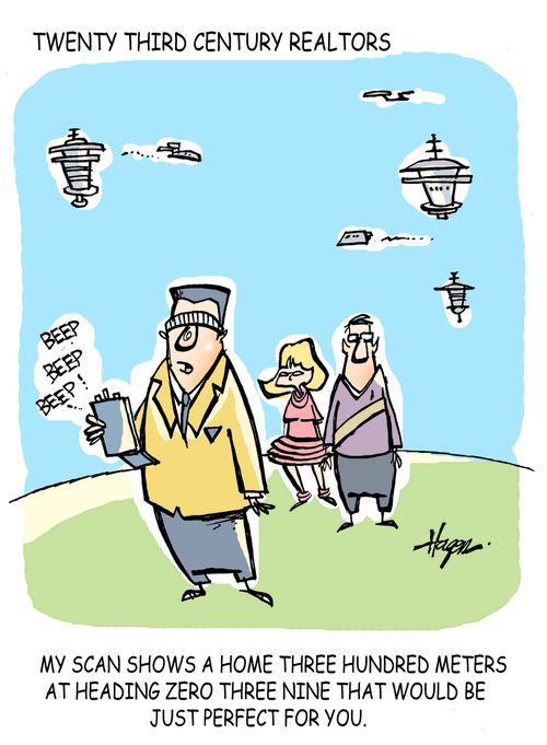 Twenty-third century realtors.