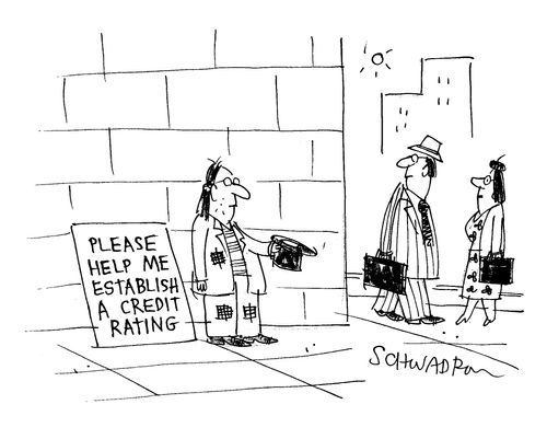 'Please help me establish a credit rating'