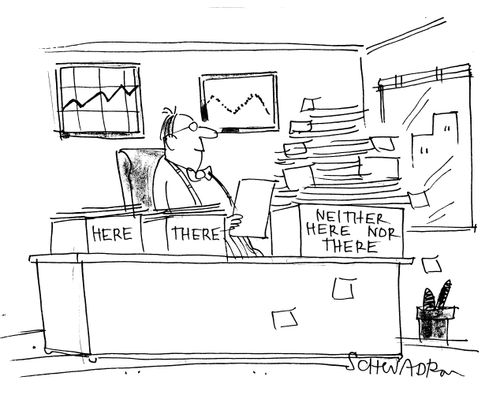 'Here, There, Neither Here Nor There.'