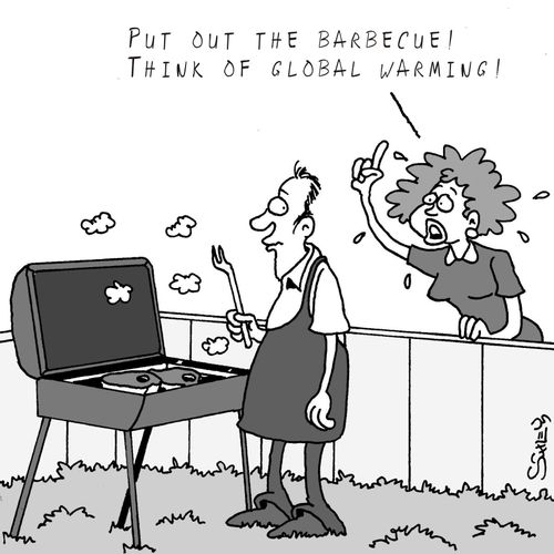 'Put out the barbecue! Think of Global warming!'