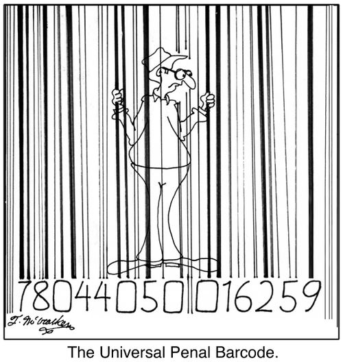 The Universal Penal Barcode.