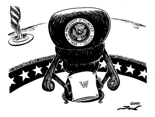 Dubya's Cushion