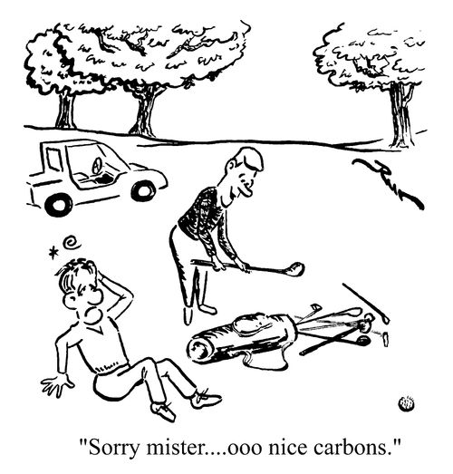 Sorry Mister...Oh nice carbons