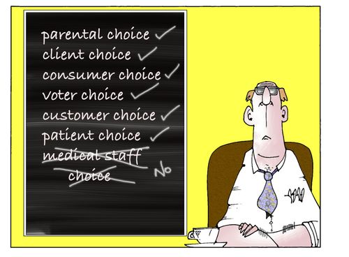 Choice in the NHS