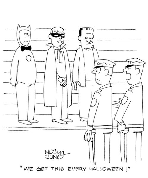 'We get this every Halloween!'