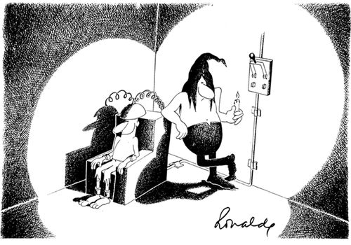 Power cut on death row.
