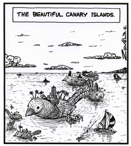 The Beautiful Canary Islands.