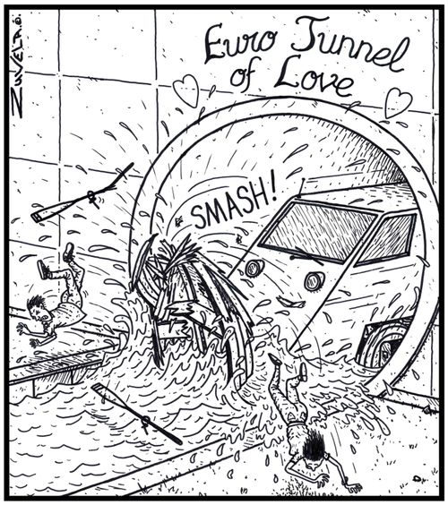 Euro Tunnel of Love.