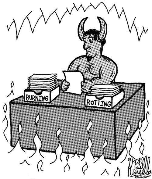 Burning and Rotting In Hell Desk Organisers