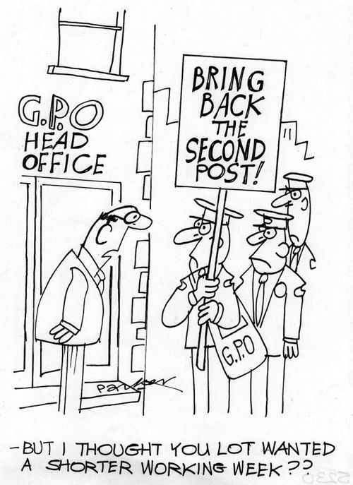 '.. but I thought you wanted a shorter working week!'