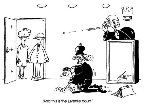 "And this is the juvenile court."