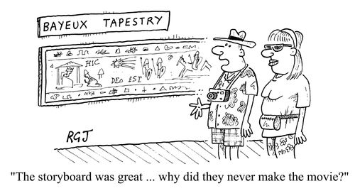 "The storyboard was great, why did they never make the movie?"