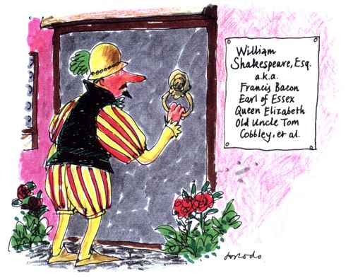 William Shakespeare a.k.a. Francis Bacon, Earl of Essex....