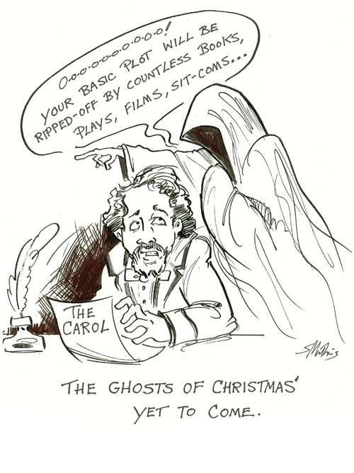 The ghosts of Christmas yet to come.