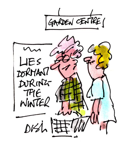 Garden Centre - Lies dormant during the winter.