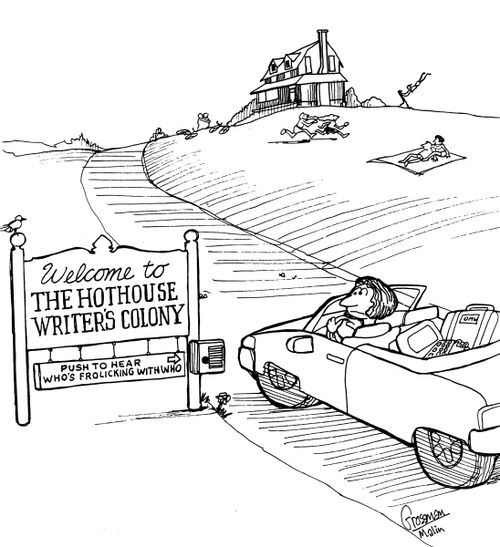 Welcome to the Hothouse Writer's Colony.