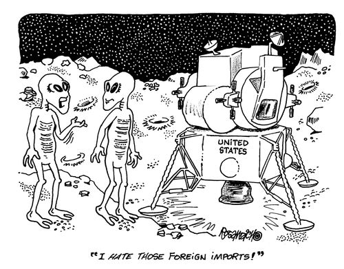 'I hate those foreign imports!'