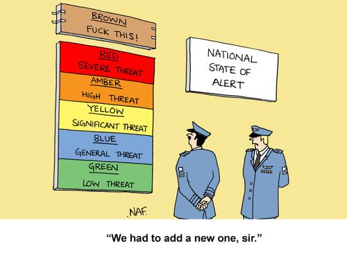 National State of Alert: 'We had to add a new one, sir.'