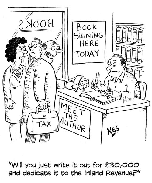 'Will you just write it out for ?30,000 and dedicate it to the Inland Revenue?'