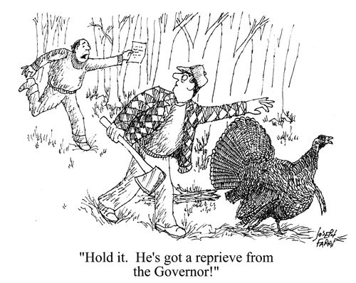 'Hold it. He's got a reprieve from the Governor!'