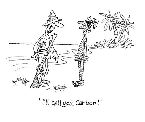 'I'll call you carbon!'