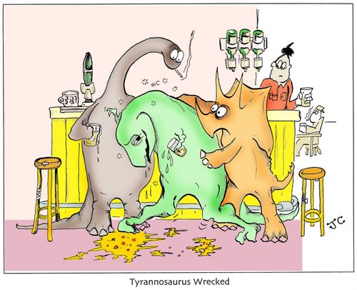 Tyrannosaurus Wrecked.