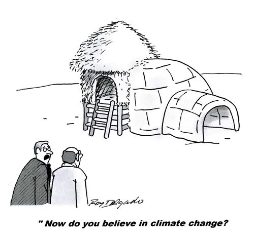 'Now do you believe in climate change?'