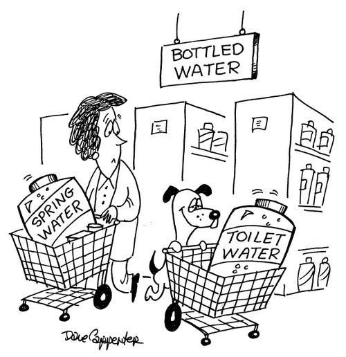Toilet water